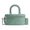 Trail 12 Quilted Zipper Closure Shoulder Crossbody Mini Handbag Women Handbag Aquamarine CU144-LHAQM