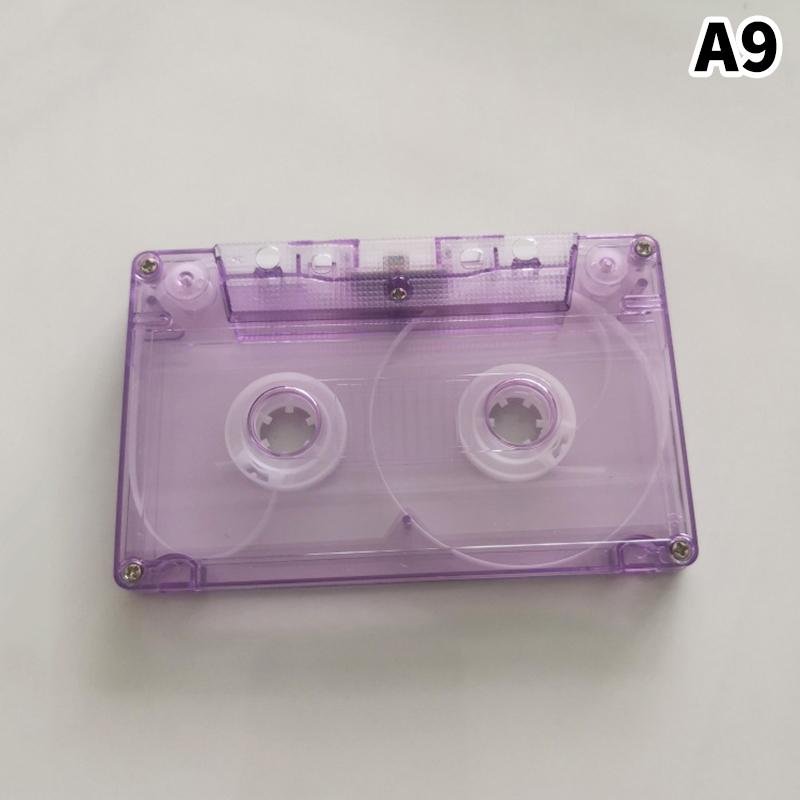 1 Adet Kaset Bant Şeffaf Saklama Kutusu Ses Manyetik Kayıt Boş Kaset Kılıfı Toz Geçirmez Kutu