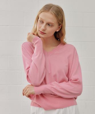 YUPPE V Line Knit_Pink