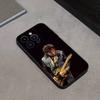 Bruce Springsteen Phone Case For iPhone 16,15,14,13,12,11 Plus,Pro Max,XS,X,XR,SE,Mini,8,7,Soft Silicone Black Cover