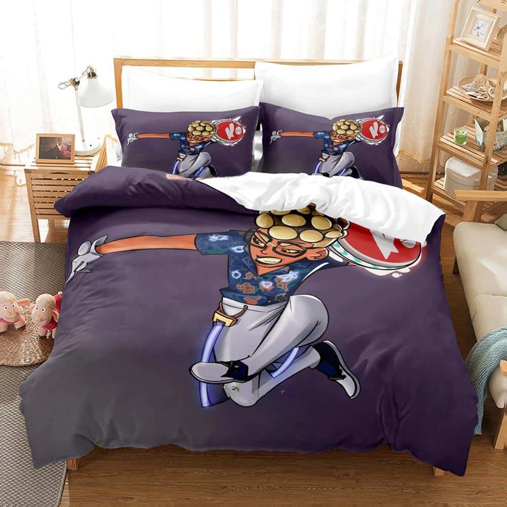 Fashion 3D Print Anime Game Knockout City Bedding Collection Single Twin Full Queen King Size Bed Collection Adult Kid Bedroom Duvetcover Collections