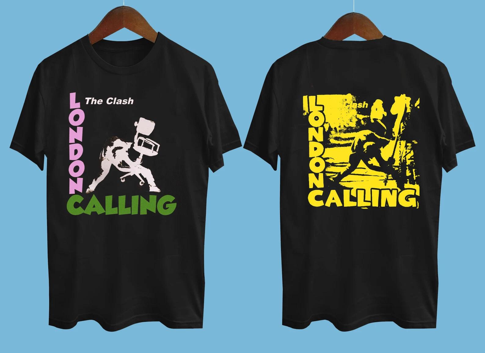 

NEW The Clash - London Calling Black All Size SOFT STYLE SHIRT S04 M