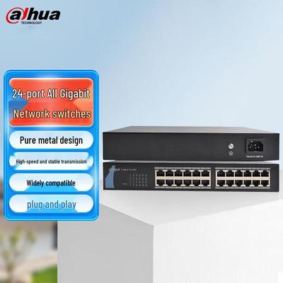 Dahua 24-Port Gigabit Network Switch CN Plug (adapter Included)