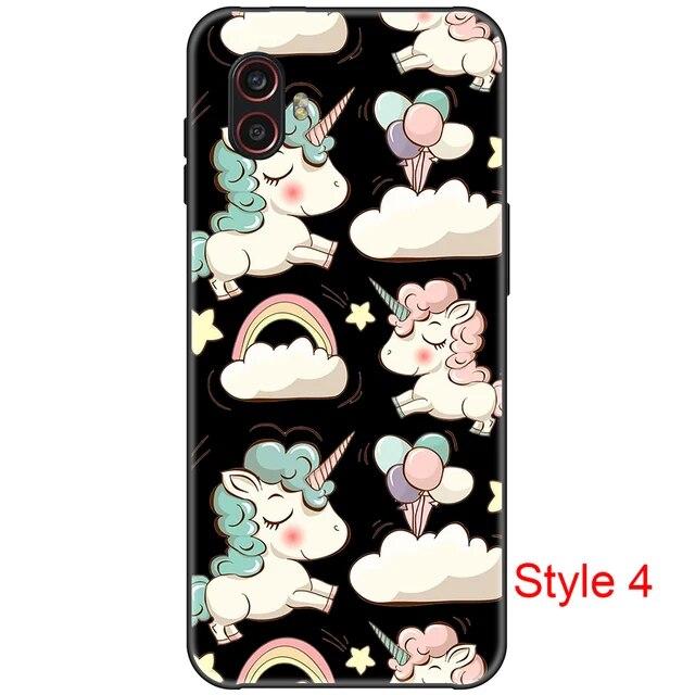 Pro Samsung Galaxy XCover 6 Pro Black Tpu Case na Samsung XCover6Pro nárazuvzdorný Kryt s plnou ochranou SM-G736U 6,6"