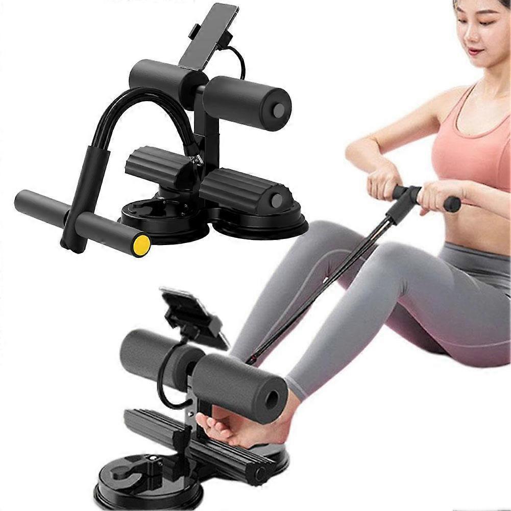 Abdominal Muscle Exerciser With Resistance Band Sit-Up Aid Gym Equipment