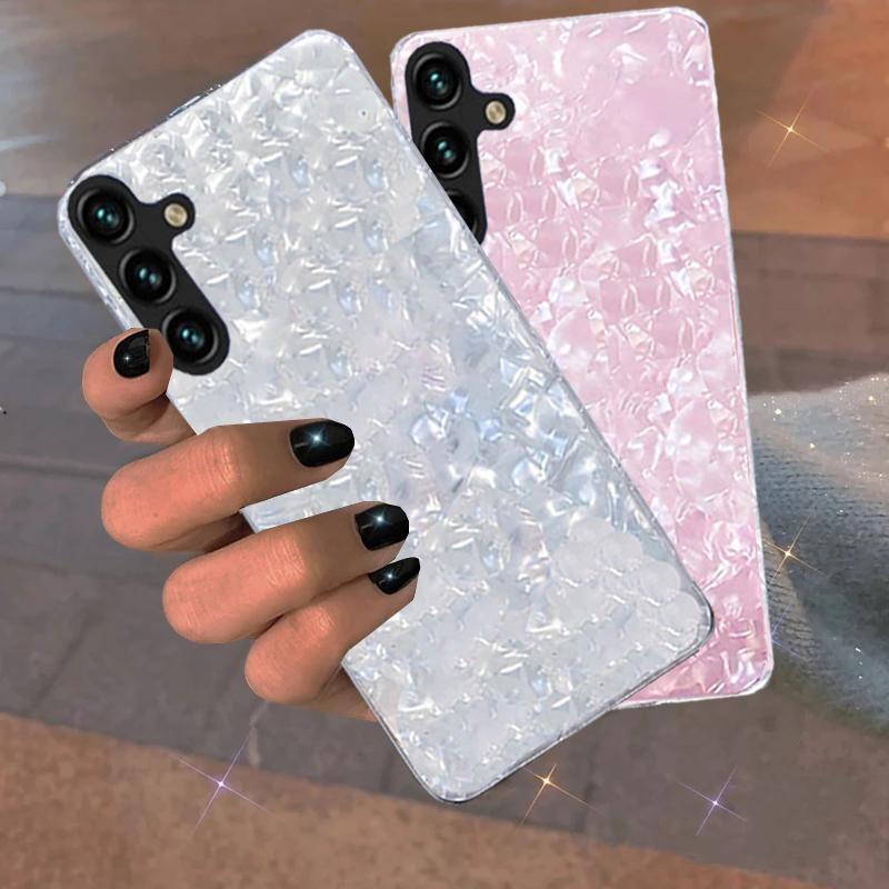 A04s Case Texture 3D Glitter Shell Soft TPU Back Cover For Samsung Galaxy A04s A 04s galaxyA04s SM-A047F 6.5" Shockproof Bling Laser Phone Cases