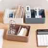 Aufbewahrungsbehälter für Zuhause Kunststoff Gitter Schreibtisch Kleinkram Aufbewahrungsbox Make-up Organizer Kosmetik Schrankbehälter Büro Badezimmer Heimgebrauch