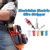 Easy To Use Drill Operated Wire Stripper, Professional Grade Aluminum Alloy Cable Stripping Tool With Precisions Control