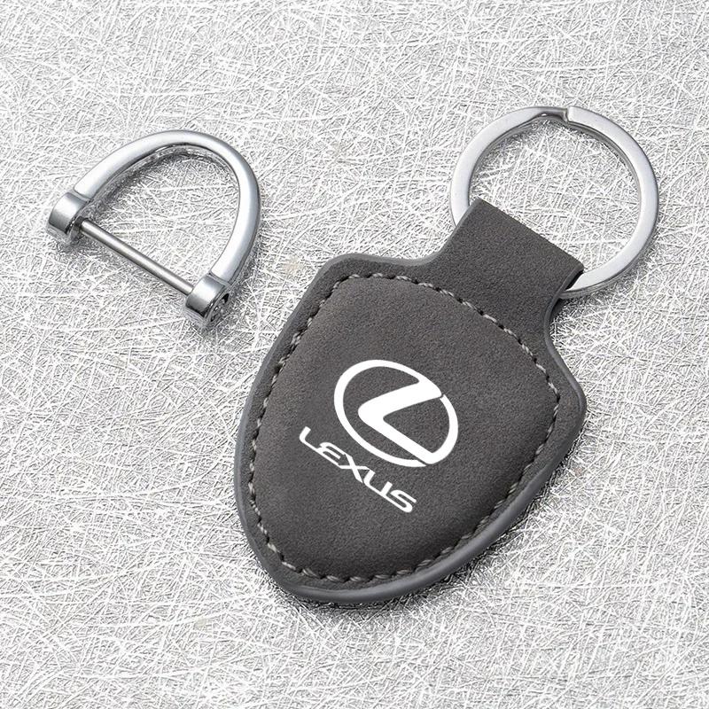 Llavero de Cuero para Coche Llavero Colgante Anti-Pérdida de Llaves para Lexus RX330 RX300 NX UX IS200T RX200T NX300 lS400 RX270 IS250 IS300 LX350