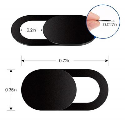 20/10/5/1 Peça Tampa Deslizante para Webcam Tampa de Câmera para Laptop Deslizador Anti-Espião para Celular Para Lentes de iPad Laptop Macbook Tablet Adesivo de Privacidade