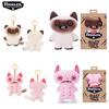 Original Fuggler FUGG ALLEY CATS Pendant Plush Toys Ugly Monster Blind Box Hairless Siamese Cat Orange Kitten Peluche Dolls Gift
