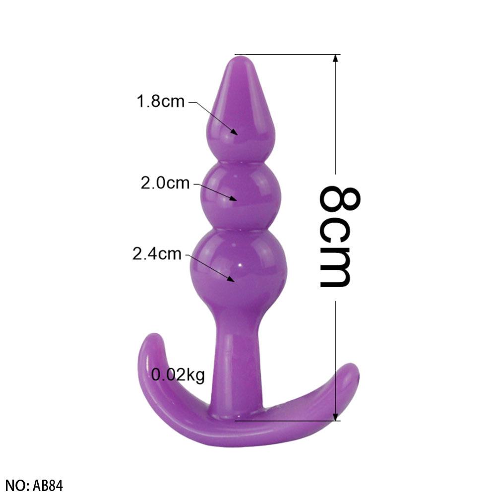 Beginner Silicone Anal Plug: Small Size for Men & Women