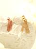 Minimal Piercing 14K Ball Tassel Earrings
