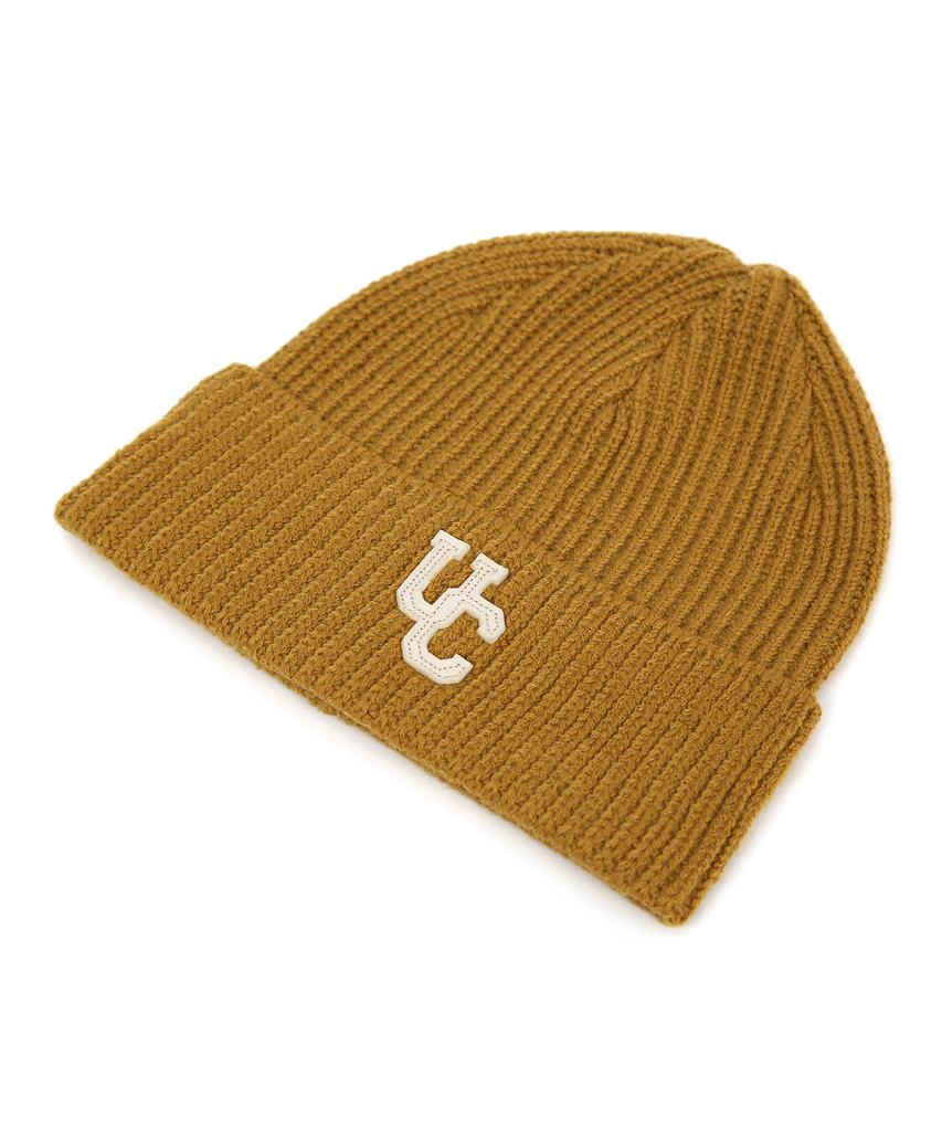 Eondeokeonteulol Slim Fit Beanie Beanie / Flex / Uc Overlap / Mustard