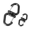 Multifunctional S Shape Carabiner Clip Keychain Belt Key Holder 360 Degree Rotation Heavy Duty Keychain Carabiner Hook