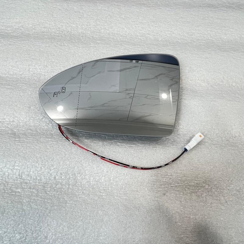 For VW GOLF 7 7.5 VII GTI GTD GTE R-line MK7 2013- BSA BSD BSM Heated Side Rear Mirror Glass Blind Spot Assist