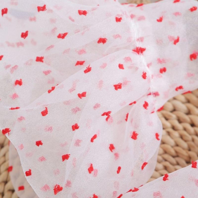 Elegant Sheer Dotted Sleeves Decorative Wrist Cuffs Arm Sleeves For Women Girl Daily Wear And Special Occasion Outfit