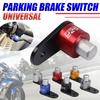 Universal Motorcycle Parking Brake Switch Semi-Automatic Control Lock For Original Brake Clutch Levers Motorcycle Accessories