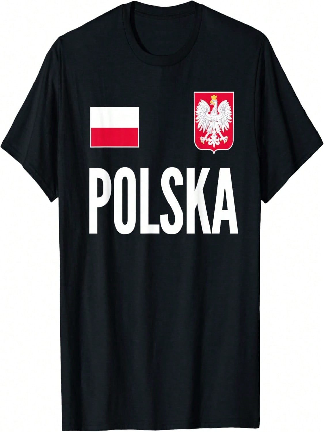 Польша Футболка Футбольная Фан-поддержка Polska Футболка S разноцветный