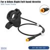 300X Throttle for Electric Bicycle Scooter Thumb Accelerator 24V 36V 48V 72V Right/Left Hand Universal Accessory Throttles 2