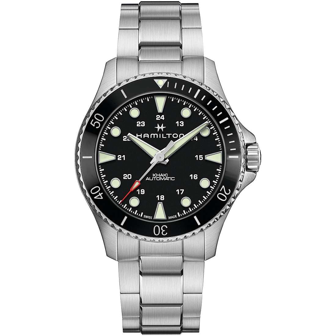

HAMILTON Watch Genuine Warranty Khaki Navy Scuba Auto Mechanical Automatic Winding H82515130 Imported [Hamilton] Men s [Regular Product]