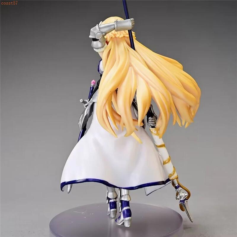 Anime Fate/Grand Order Ruler Joan of Arc Figure Doll Standing Statue Boxed Gift