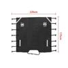 Universal Waterproof Oxford Fabric Front Towing Cover Protector - Durable Dustproof with Reflective Strips for RV/Camper/Caravan