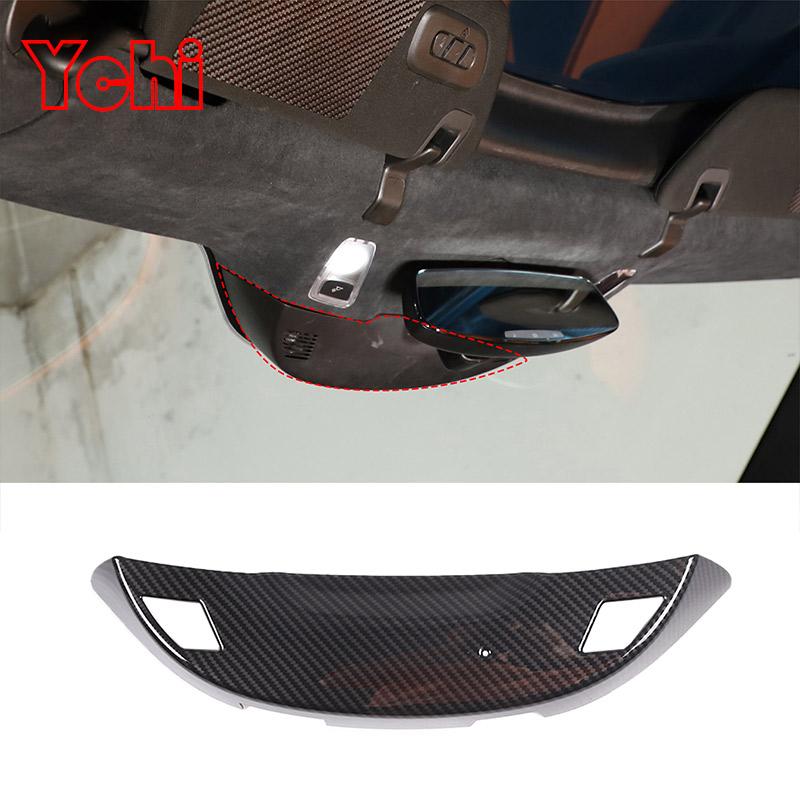For Chevrolet Corvette C7 2014-2019 ABS Carbon Fiber Interior Kit Dashboard Console Gear Shift Panel Decoration Cover Stickers