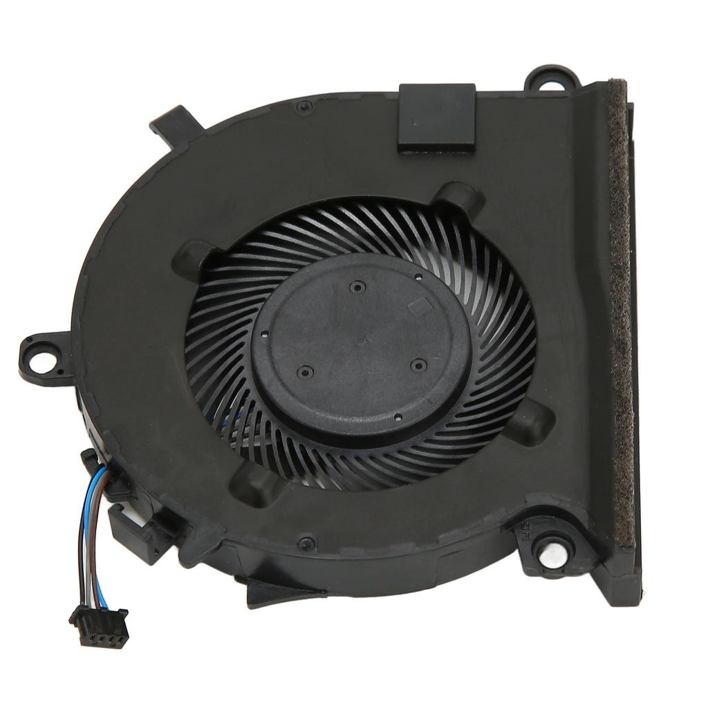 CPU Fan 4 Pin Connector Aluminum ABS DC 5V 0.5A Laptop Replacement Cooling Fans for HP Pavilion Gaming 15 Ec for 15