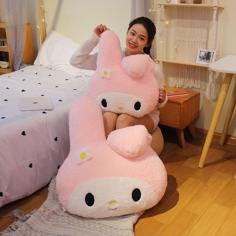 Kuromi Melody Heart Plush Pillow - Extra Large Cartoon Doll Sofa Cushion Gift for Girls