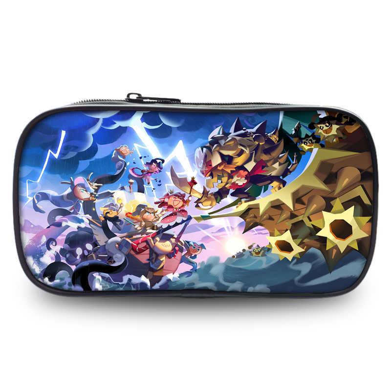 Kingdom Cookierun Stationery Bag Student Printed Pencil Bag Zipper Design