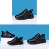 Lightning Black Casual Sneakers For Men With Thick Sole And Eva Insole Perfect For Running And Sports
