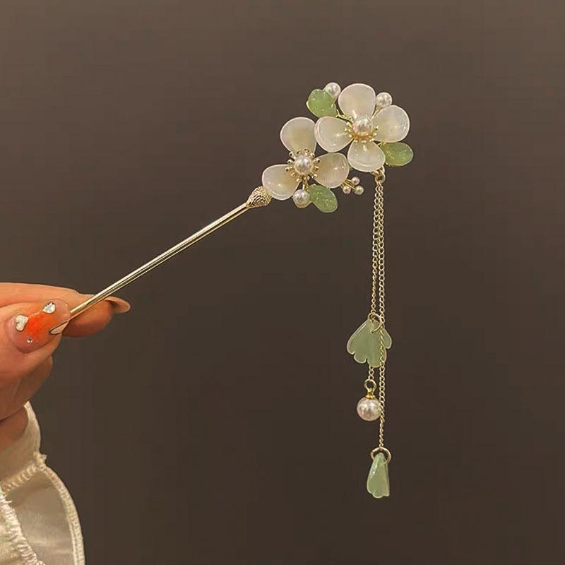 Ancient Style Hairpin Collection: Elegant Updo Hanfu Accessories for Women