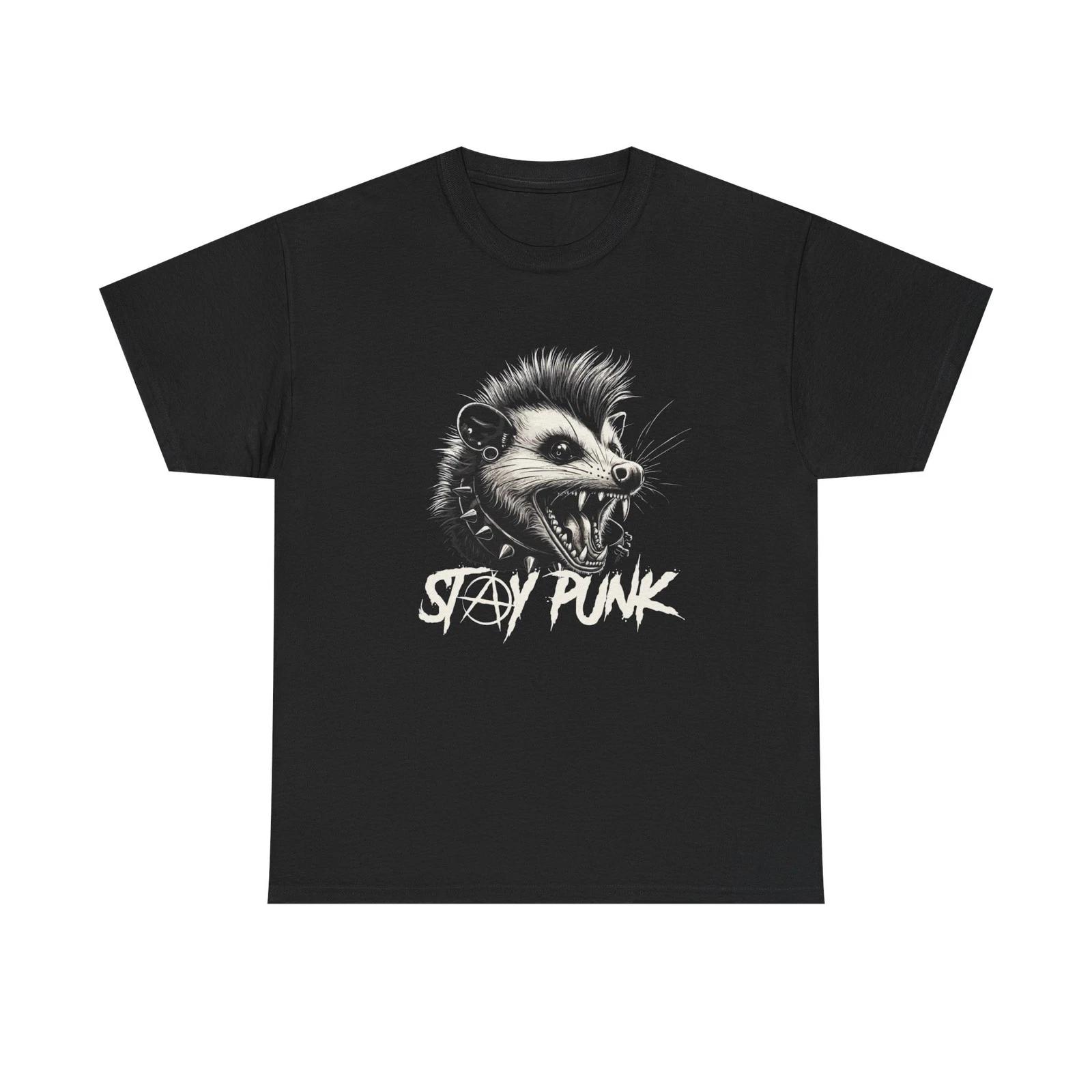 Stay Punk Graphic T Shirt Unisex Heavy Cotton Tee M