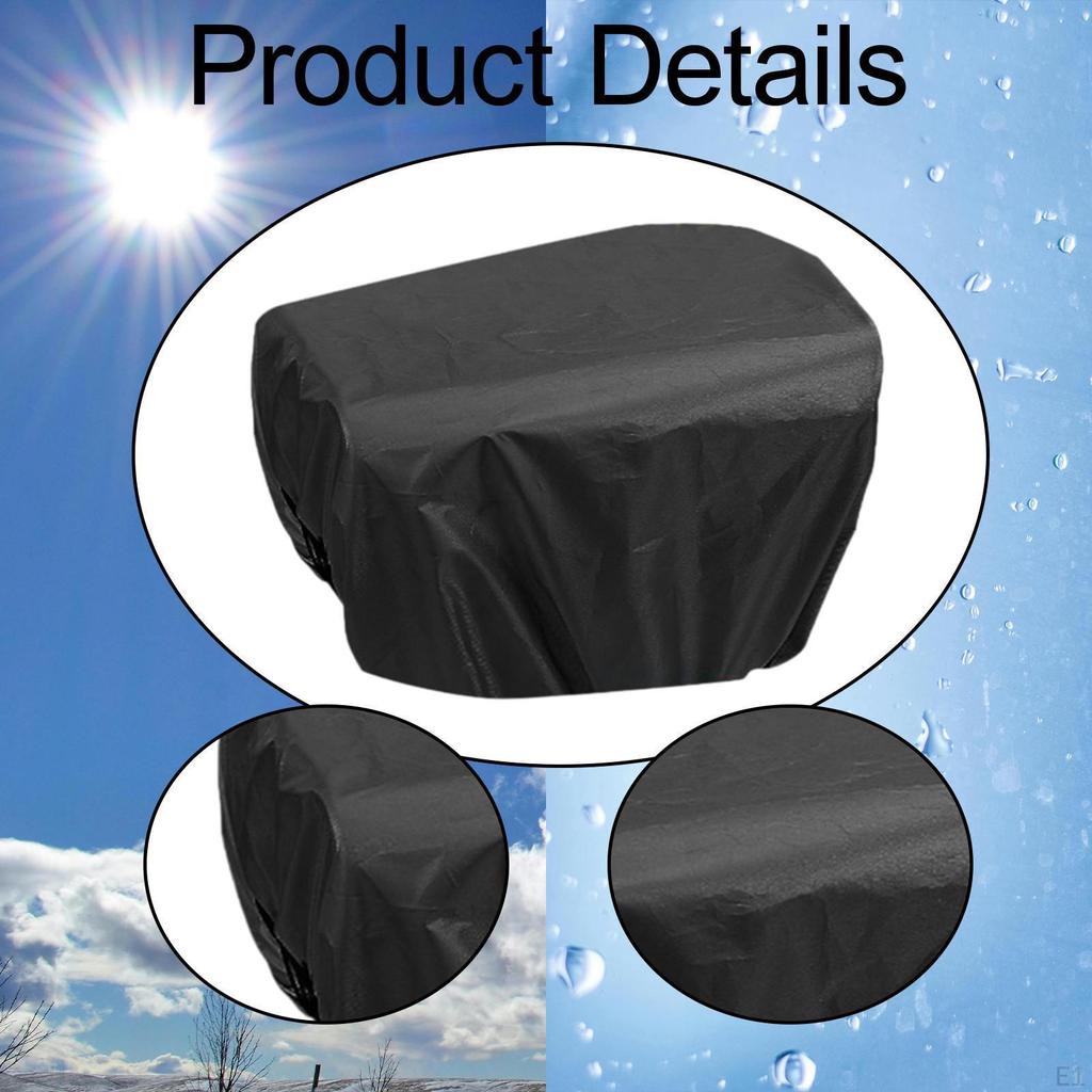 Bike Basket Cover Accessory Reusable Universal Sunproof Dust Protector for Motorcycles Outdoor