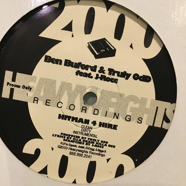 

12inch Record BEN BUFORD & TRULY ODD FEAT J ROCC - Hitman 4 Hire / X-Cercize-1-2 NONEPROMO Heavyweights Re Non Japan Rap & Hip-Hop/R&B Used