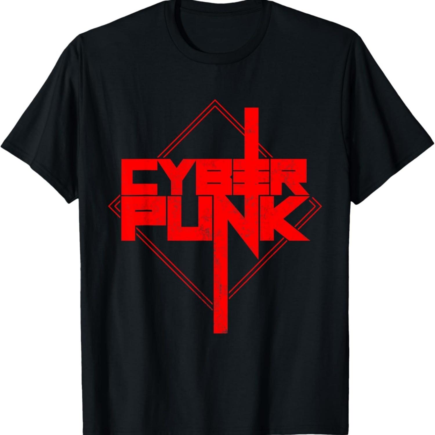 Third Culture_ Cyberpunk DIAMOND T-Shirt S