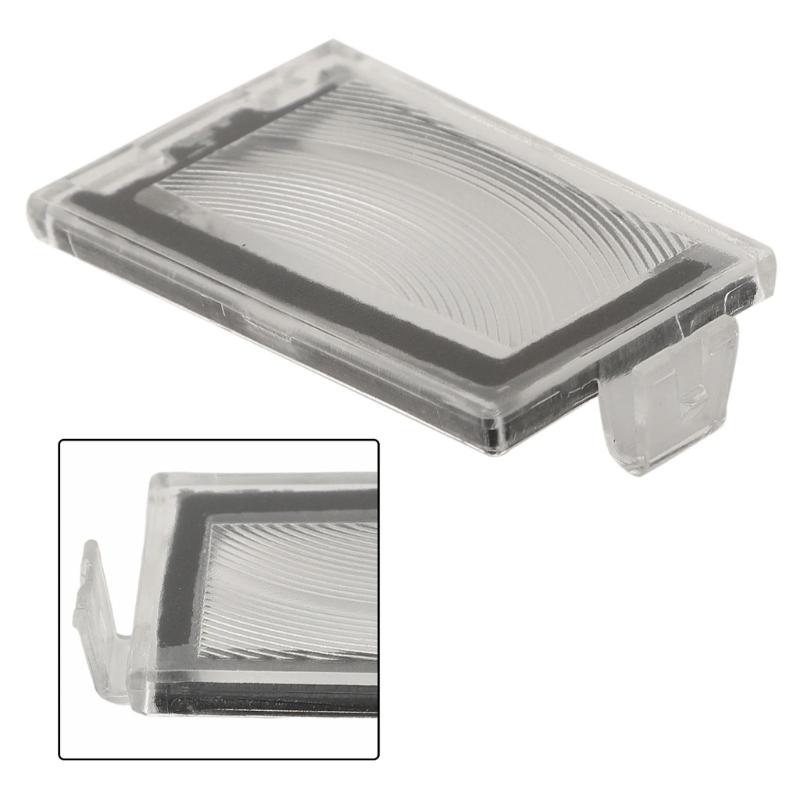 Rear License Plate Lamp Cover Precise Fit High Brightness IP67 Waterproof Polycarbonate Housing 68020954AB 68020955AB