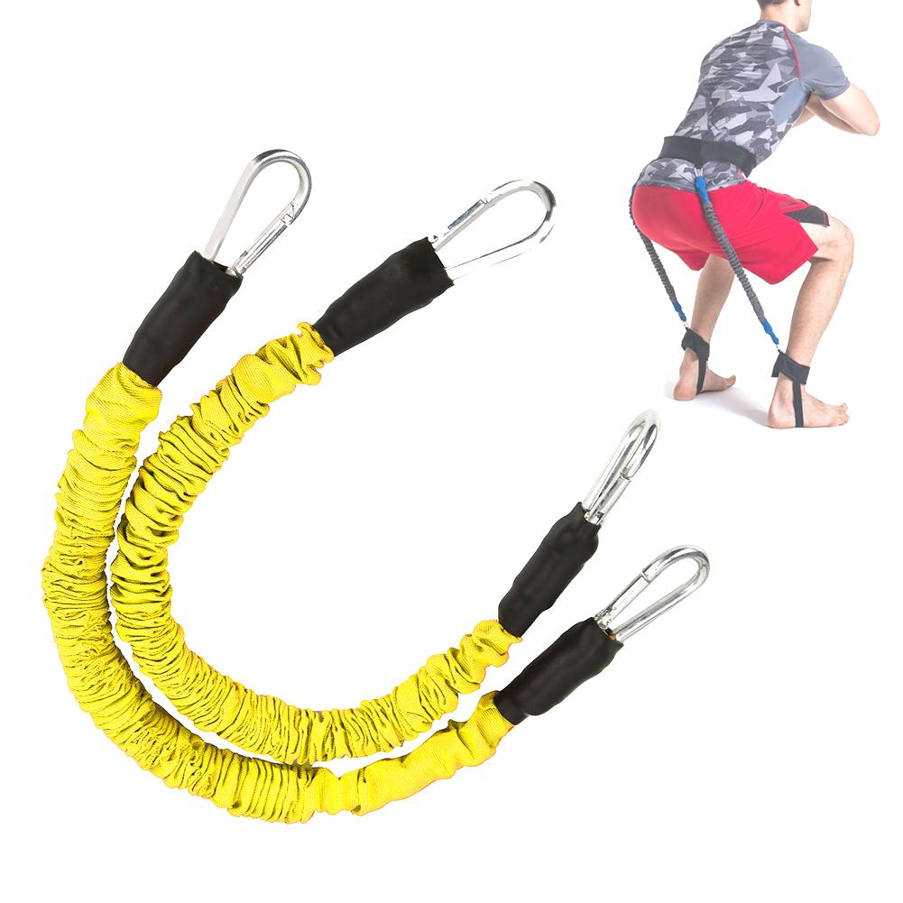 Latex Basketball Bouncing Trainer Equipment Leg Muscle Strength Pull Rope for Fitness Body