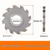 Carbide Three-Sided Milling Cutter