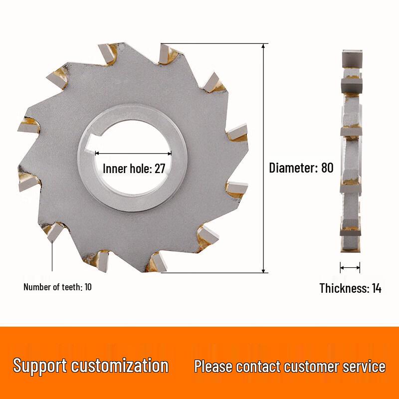 

Carbide Three-Sided Milling Cutter