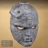 Masque de gargouille d'Halloween, Cosplay Jojo Stone illuminé Vers le haut, Résine Sans lumière