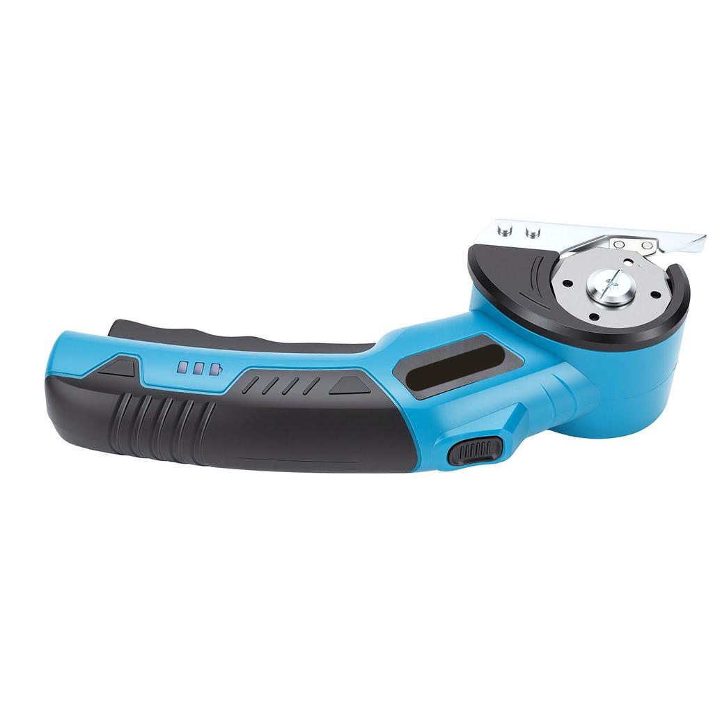 Cordless Electric Scissors, Rechargeable 4V Boxs Cutter with 2000mAh Battery, LED Light Lock for Cardboard Cordless Electric Scissors 4V Rechar