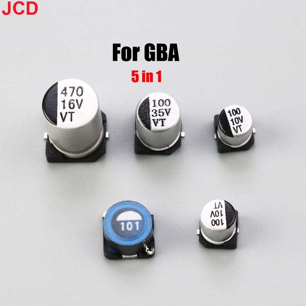 JCD Mainboard Capacitor For GBA GBP GBC for Gameboy Pock et For GBA GBC GBP GBA SP GBL Color Motherboard Repair Replacement