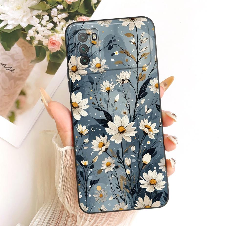 For Xiaomi Poco M3 Case PocoM3 Pro Cool Owl Dragon Painted Cover Soft TPU Matte Phone Case For Xiaomi Poco M3 Pro 5G Fundas Bags