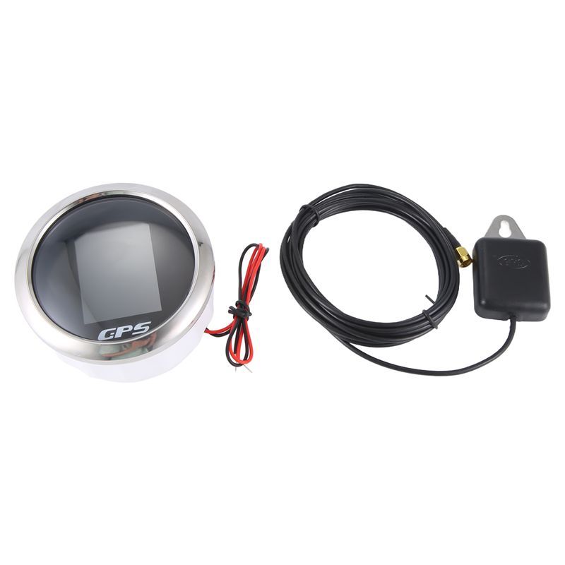 Reliable 85Mm Smart GPS Speedometer Waterproof TFT Screen Digital Tachometer Odometer With GPS Antenna For Car Boat Motorcycle