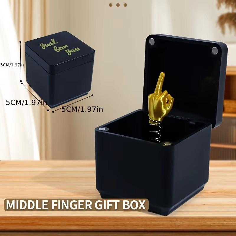 Middle Finger Prank Gift Box: Hilarious Christmas Surprise
