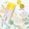 Portable Juice Extractor Lemon Squeezer Lightweight Juices Washable Manual Juices Reamer Tools Built In Filter for Lemon Orange