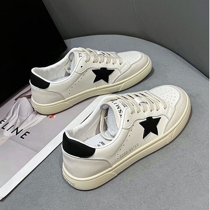 

Soft-soled little white shoes women s new autumn casual student board shoes flat-soled versatile 35 червоний