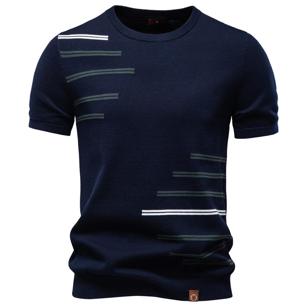 AIOPESON 2026 Summer 100% Cotton T-Shirt for Men O-Neck Soft Skin Friendly T-Shirts Casual Comfortable Daily Wear Tee Shirt Men